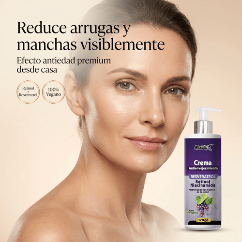 Crema Resveratrol Antienvejecimiento - Mi tienda