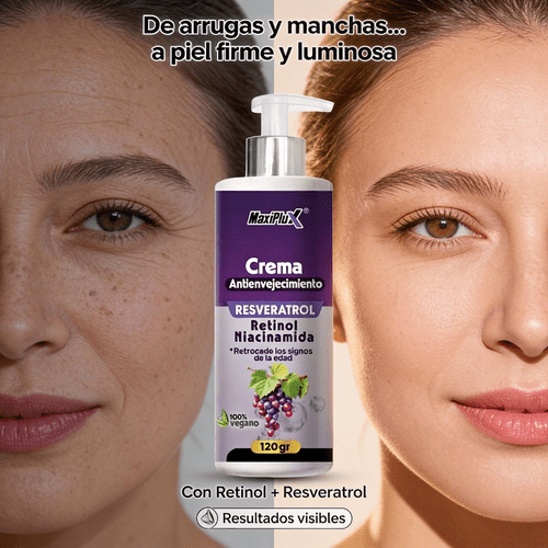 Crema Resveratrol Antienvejecimiento - Mi tienda